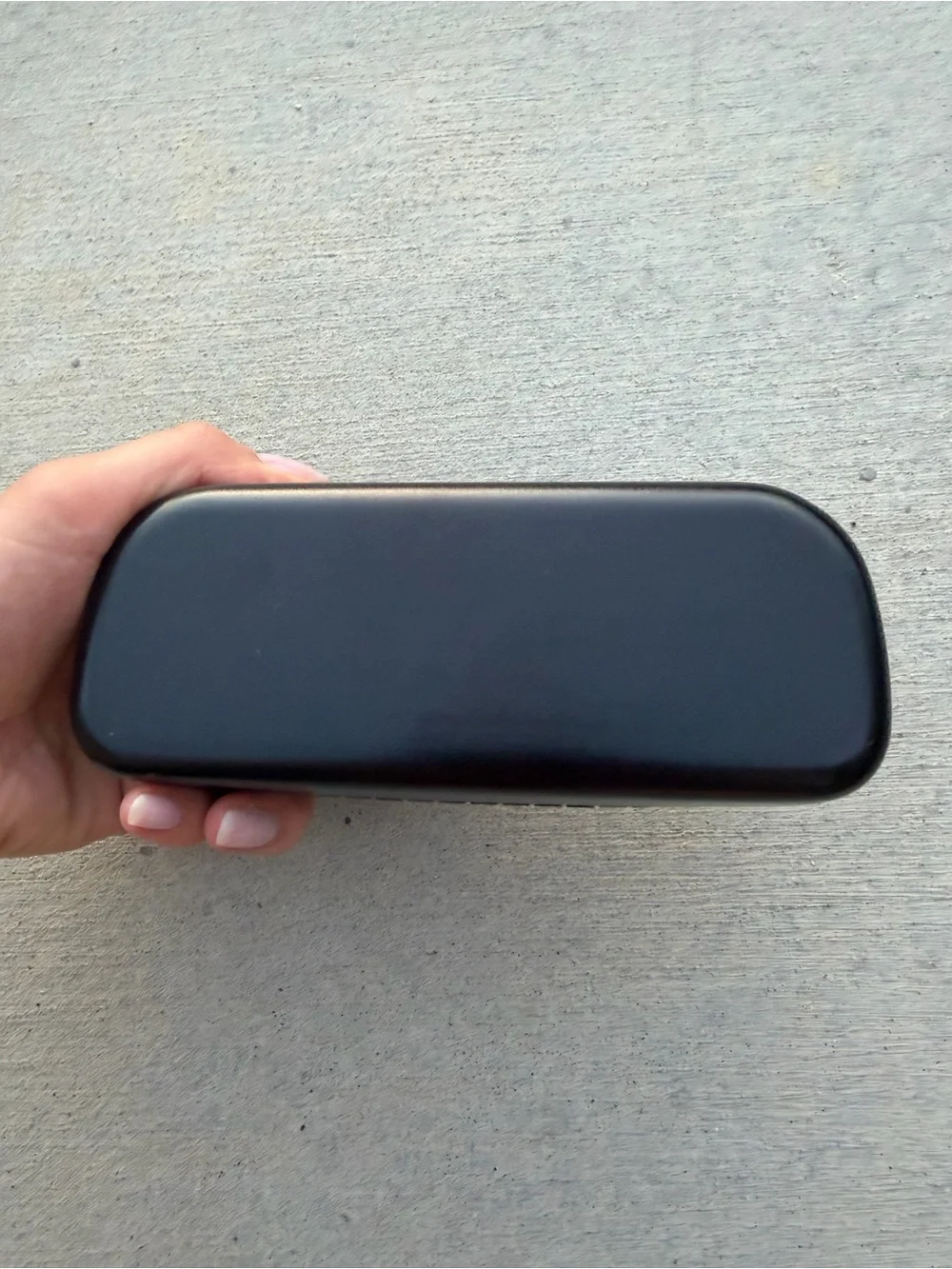 COACH Black and Gold Eyewear Case